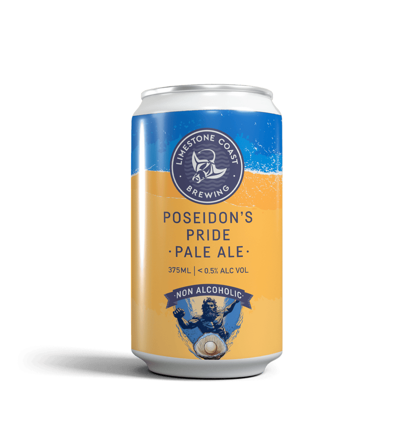 Can of Non alcoholic Poseidon&